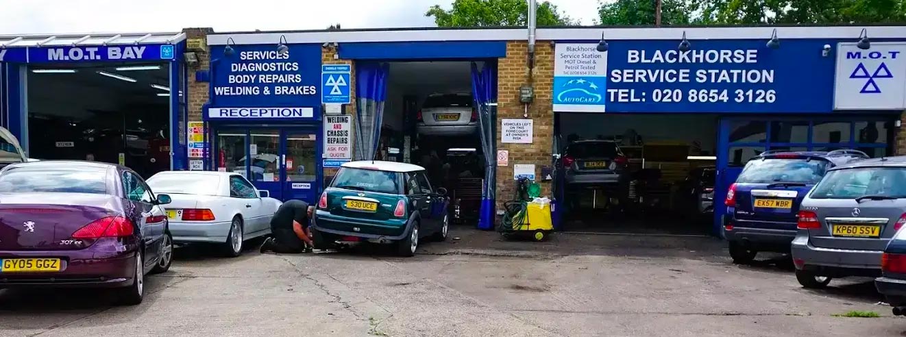 Blackhorse Service Station Croydon